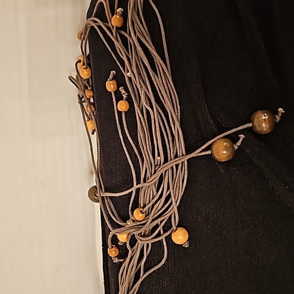 Boho Wooden Bead Belt - Picture 3 of 3
